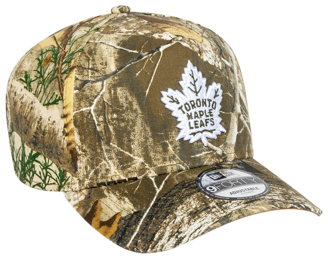 New Era Maple Leafs 940AF Real Tree Camo Cap  Image 3 of 4. Tap to open photo gallery.