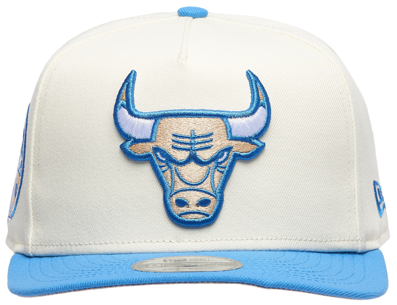 New Era Bulls 950AF Curve Chrome Cap Image 2 of 5. Tap to open photo gallery.