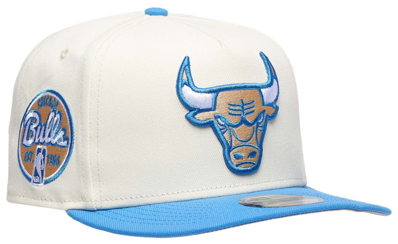 New Era Bulls 950AF Curve Chrome Cap Image 3 of 5. Tap to open photo gallery.