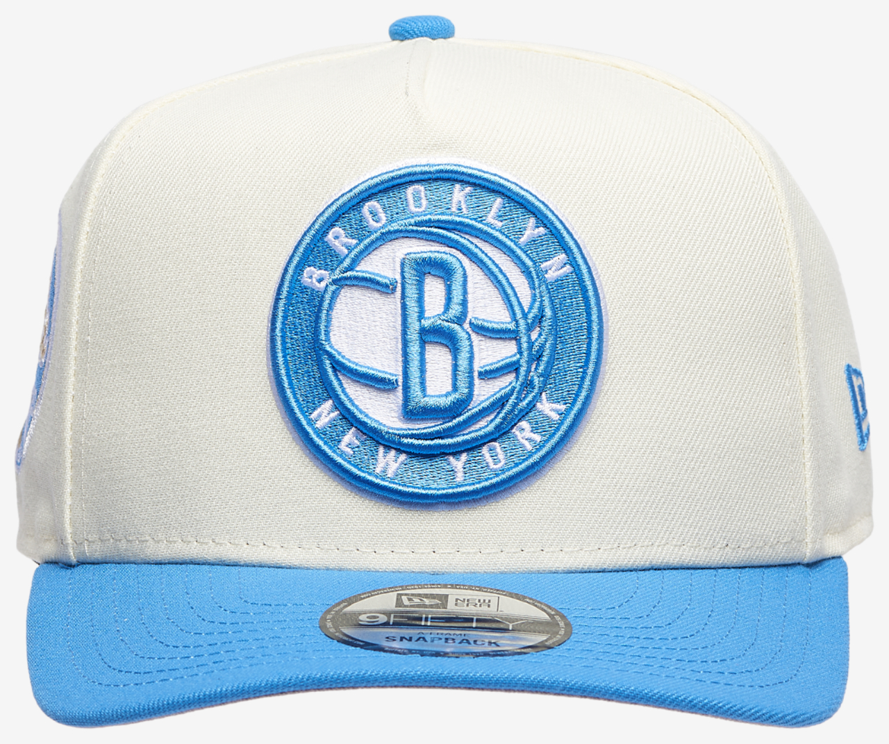 New Era Nets 950AF Curve Chrome Cap Image 2 of 5. Tap to open photo gallery.