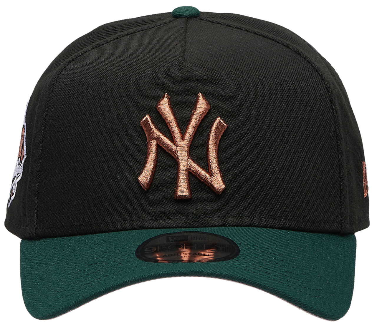 New Era Yankees 9FORTY A-Frame Metallic Cap Image 2 of 5. Tap to open photo gallery.