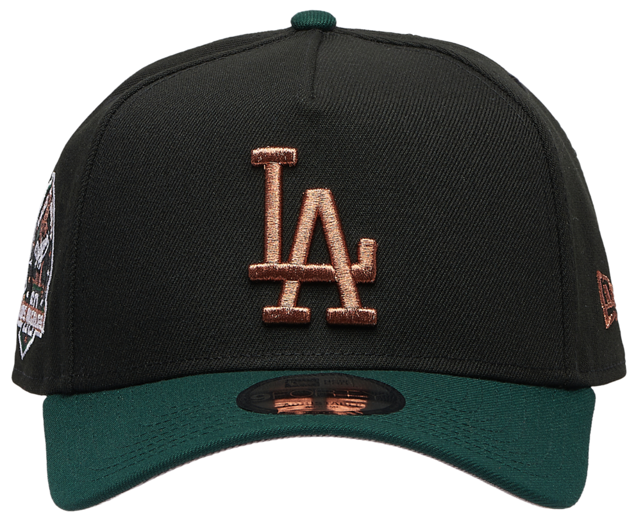New Era Dodgers 9FORTY A-Frame Metallic Cap Image 2 of 5. Tap to open photo gallery.