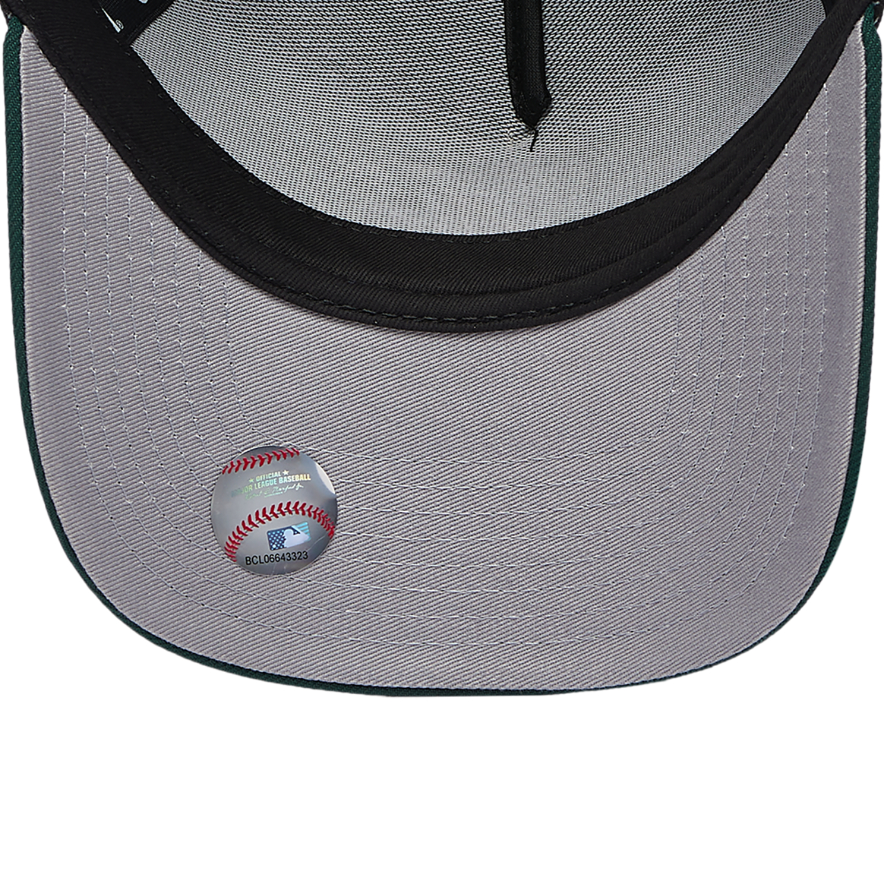 New Era Braves 9FORTY A-Frame Metallic Cap Image 5 of 5. Tap to open photo gallery.
