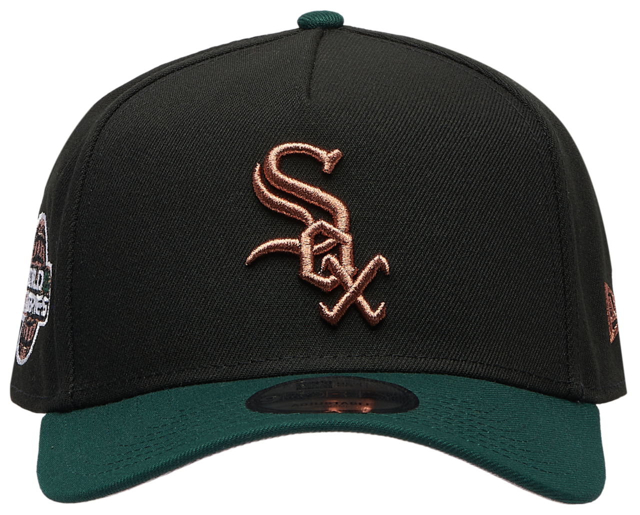 New Era White Sox 9FORTY A-Frame Metallic Cap Image 2 of 5. Tap to open photo gallery.