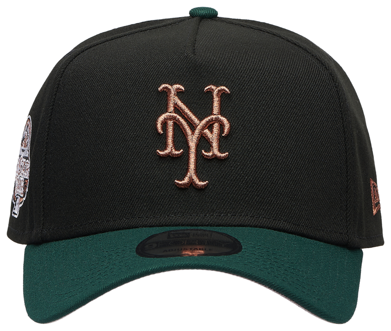 New Era Mets 9FORTY A-Frame Metallic Cap Image 2 of 5. Tap to open photo gallery.