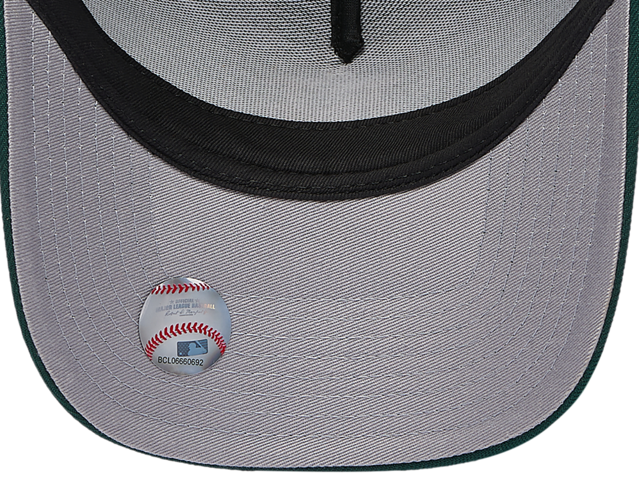 New Era Mets 9FORTY A-Frame Metallic Cap Image 5 of 5. Tap to open photo gallery.