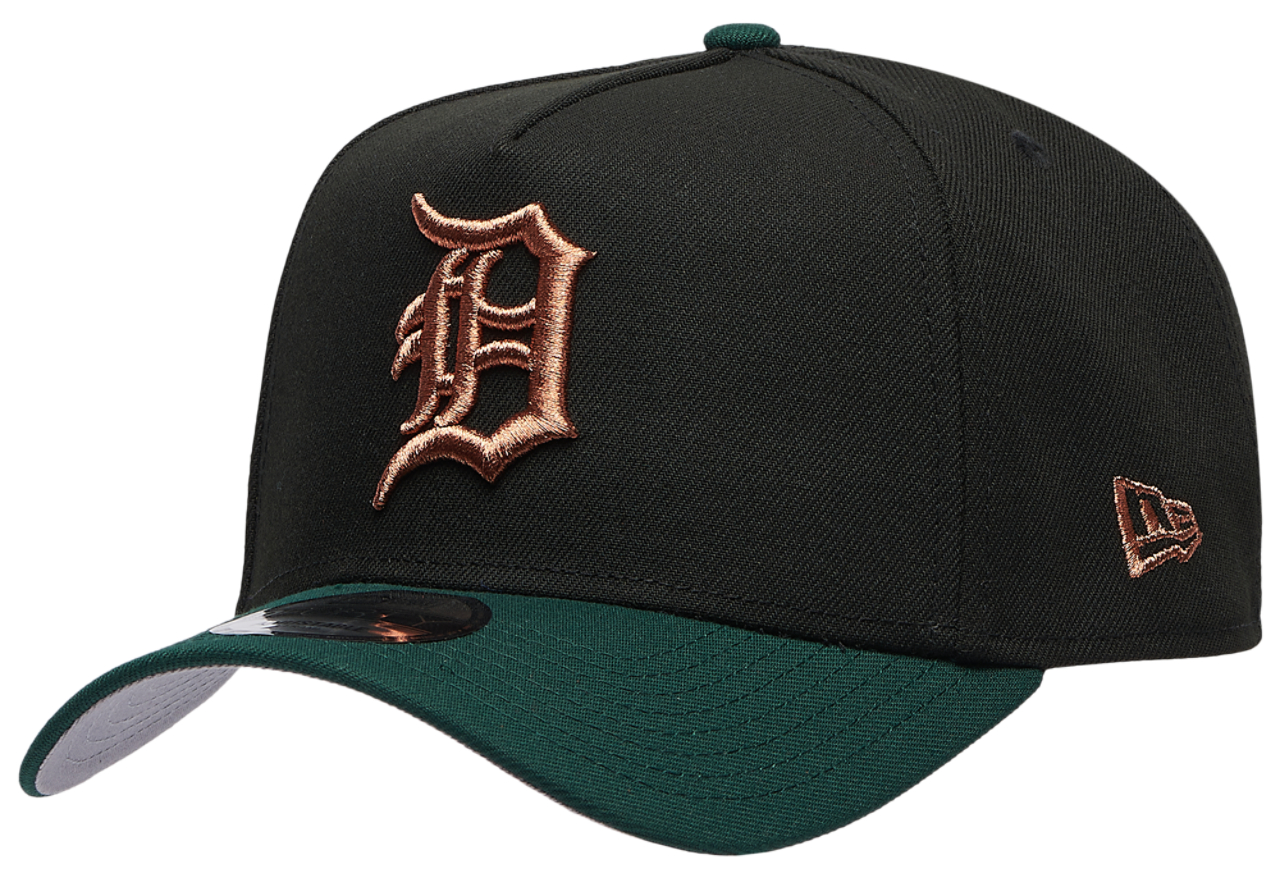 New Era Tigers 9FORTY A-Frame Metallic Cap Image 1 of 5. Tap to open photo gallery.