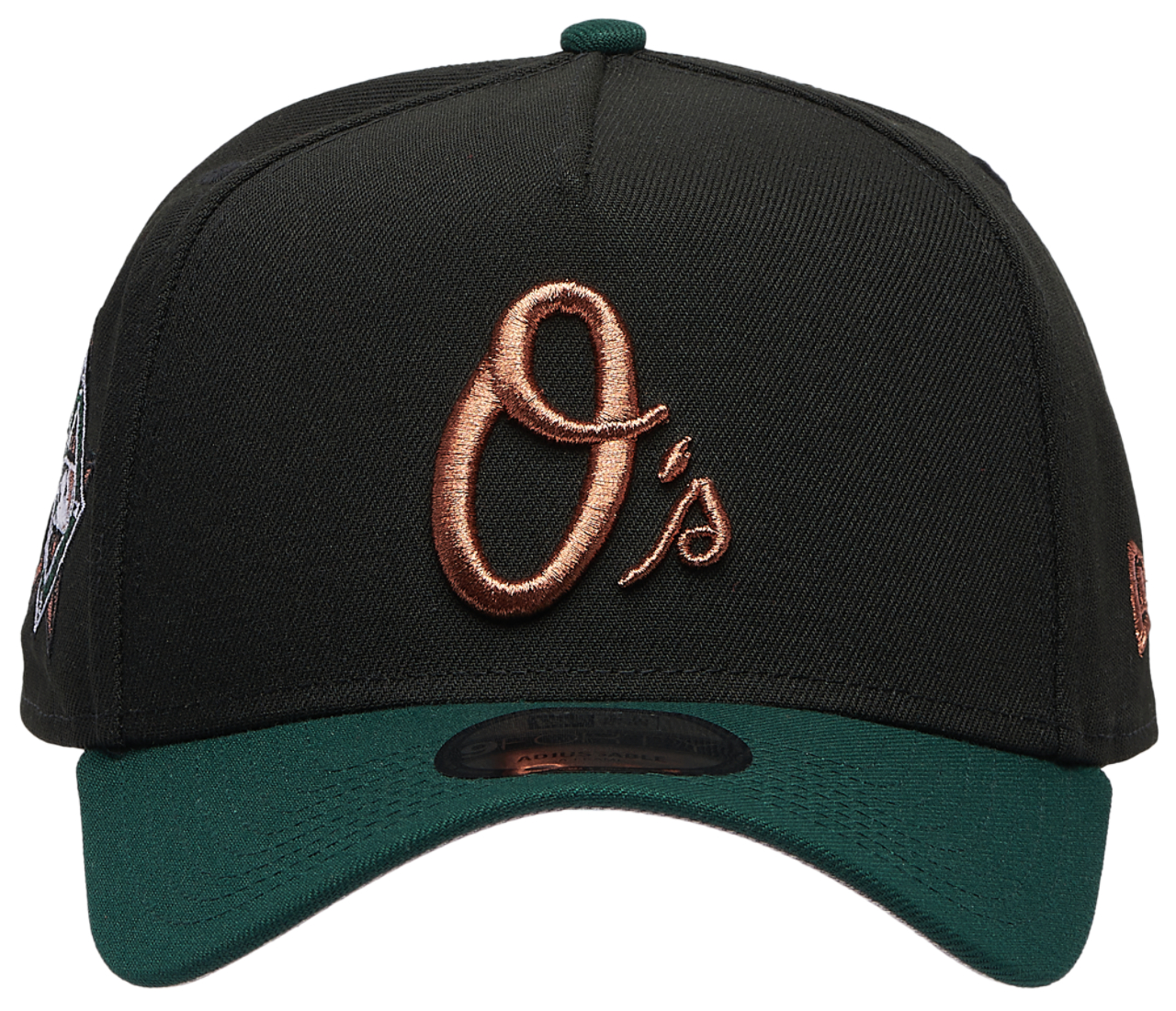 New Era Orioles 9FORTY A-Frame Metallic Cap Image 2 of 5. Tap to open photo gallery.