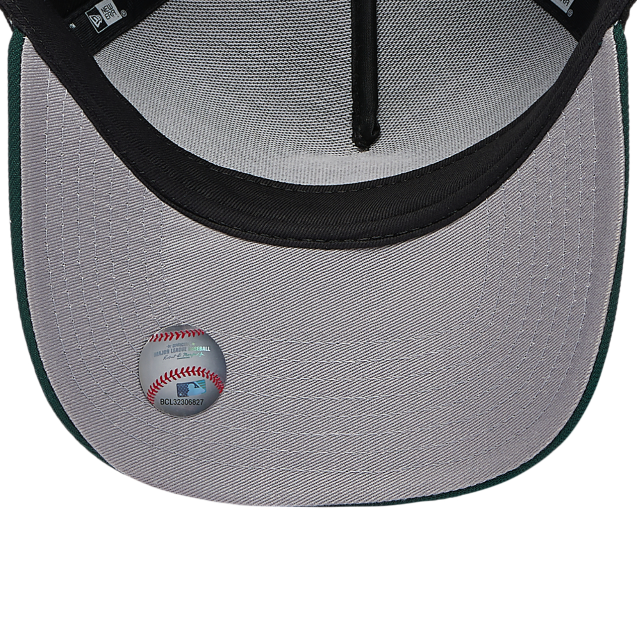 New Era Mariners 9FORTY A-Frame Metallic Cap Image 5 of 5. Tap to open photo gallery.
