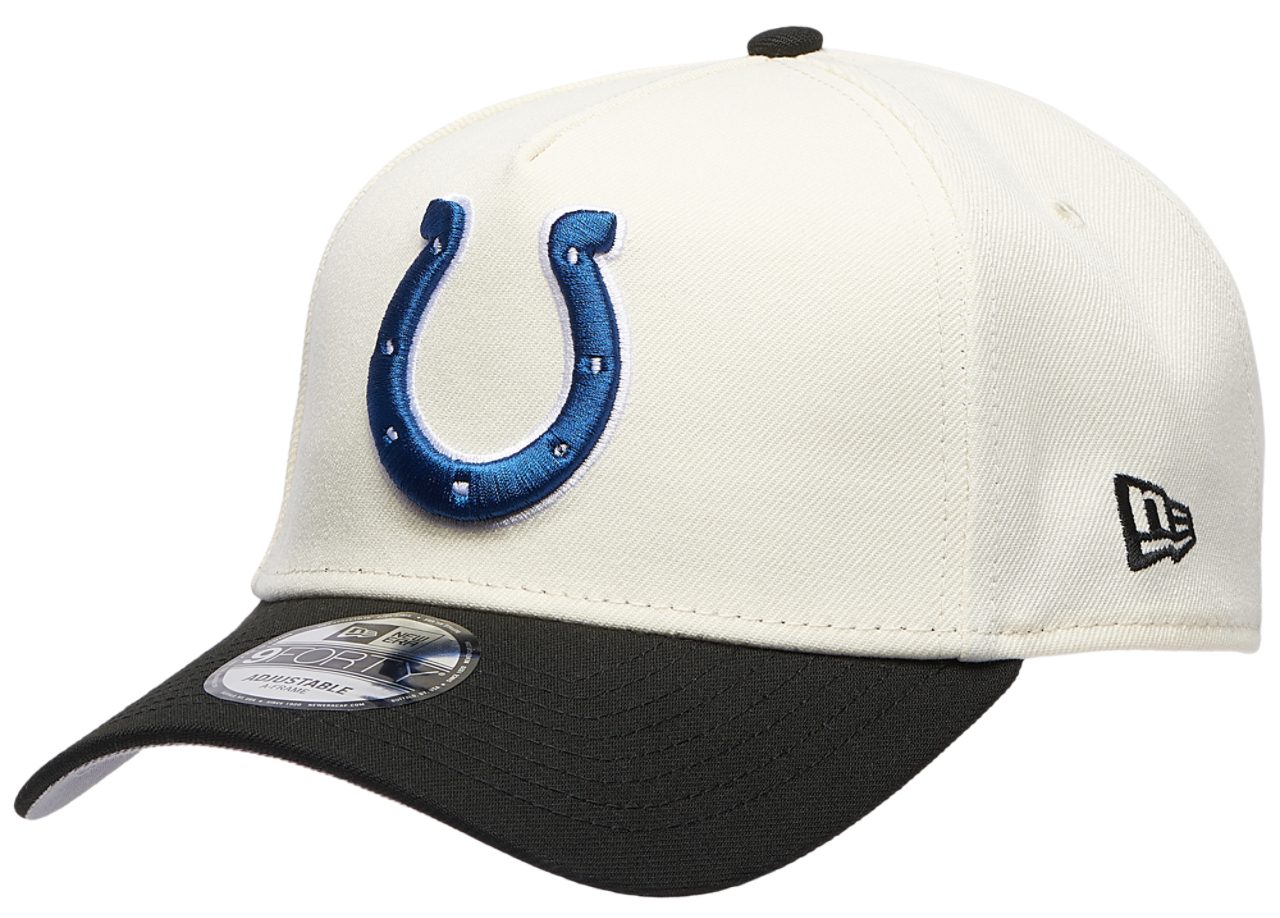 New Era Colts 9FORTY A-Frame Cap Image 1 of 5. Tap to open photo gallery.