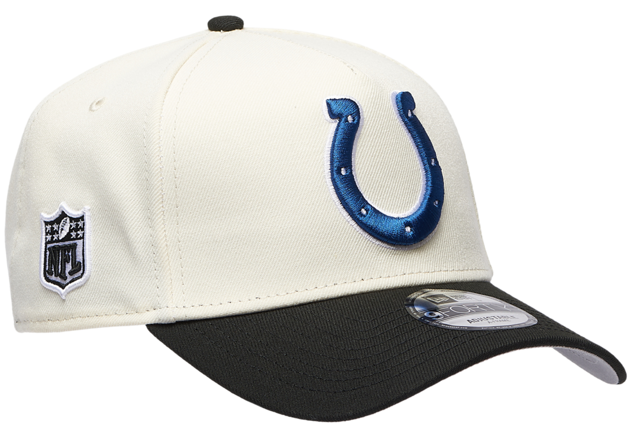 New Era Colts 9FORTY A-Frame Cap Image 3 of 5. Tap to open photo gallery.