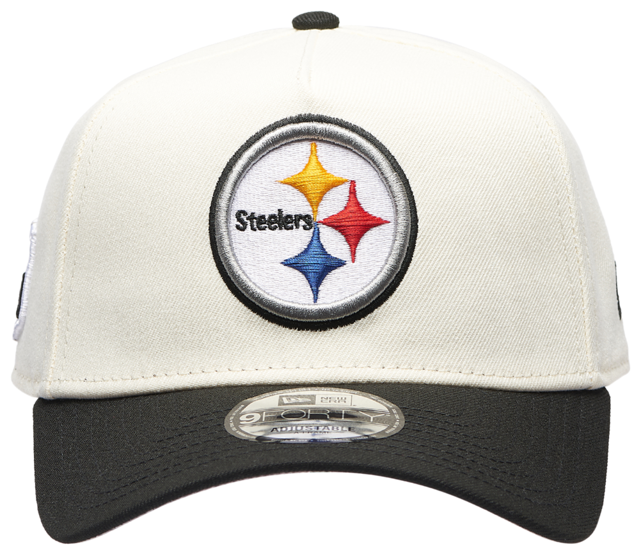 New Era Steelers 9FORTY A-Frame Cap Image 2 of 5. Tap to open photo gallery.