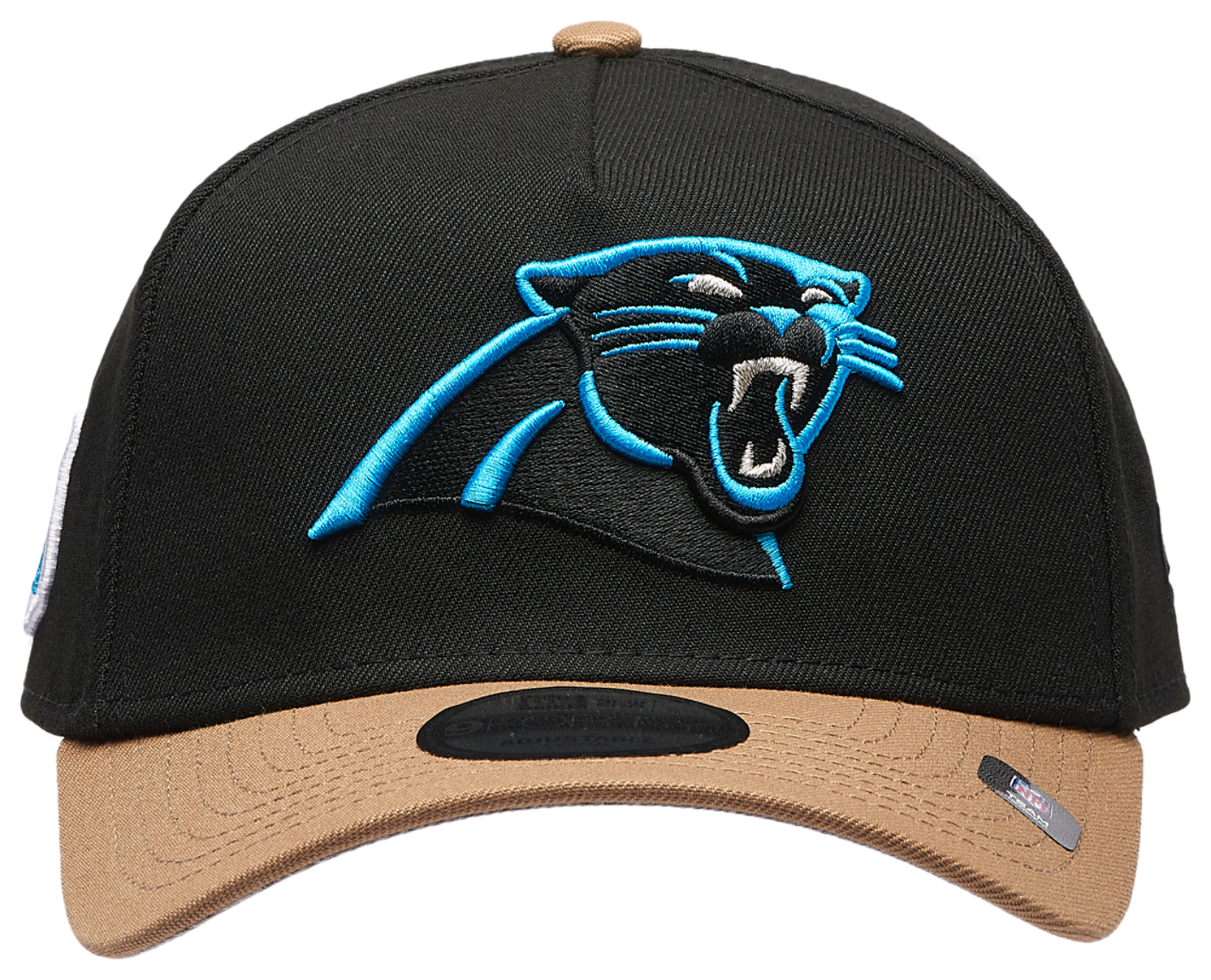 New Era Panthers 9FORTY A-Frame Cap Image 2 of 5. Tap to open photo gallery.