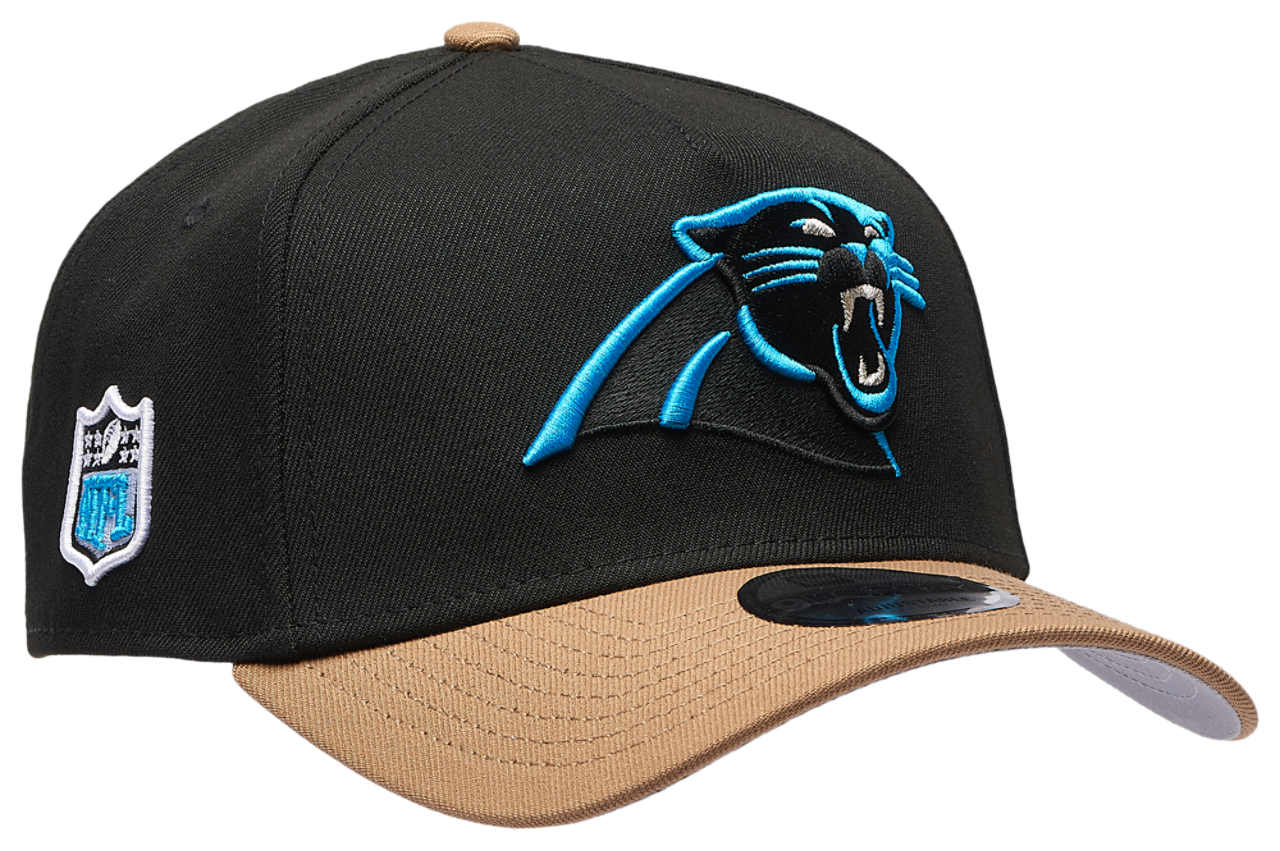 New Era Panthers 9FORTY A-Frame Cap Image 3 of 5. Tap to open photo gallery.
