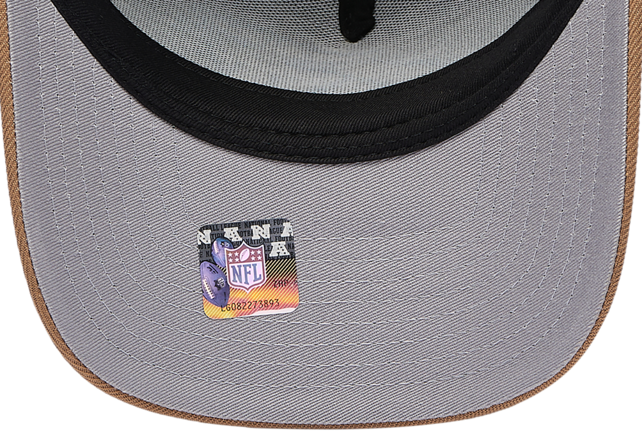 New Era Panthers 9FORTY A-Frame Cap Image 5 of 5. Tap to open photo gallery.