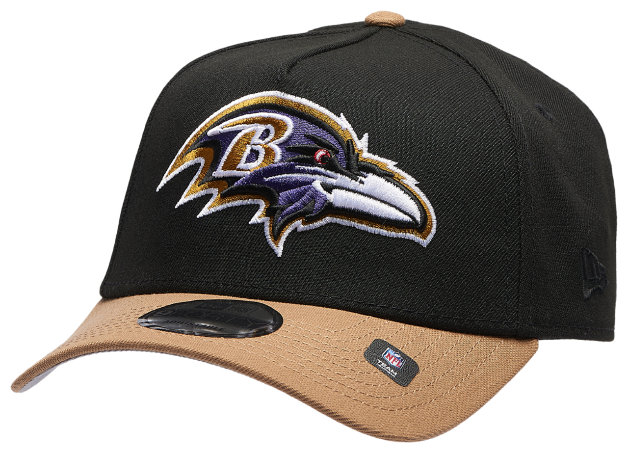 New Era Ravens 9FORTY A-Frame Cap Image 1 of 5. Tap to open photo gallery.
