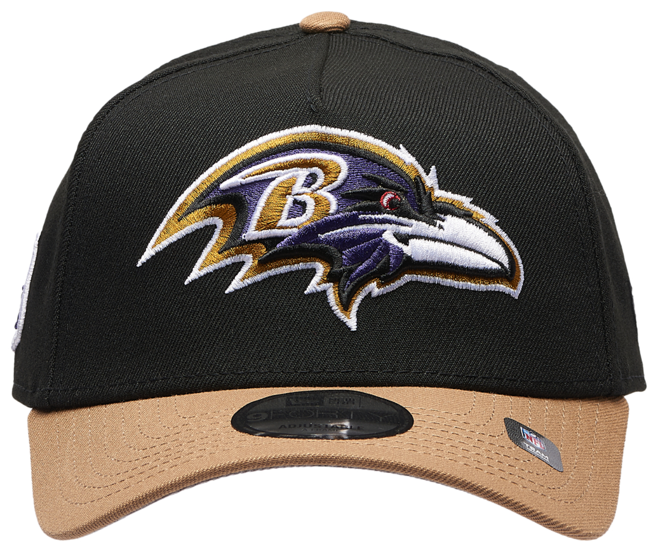 New Era Ravens 9FORTY A-Frame Cap Image 2 of 5. Tap to open photo gallery.