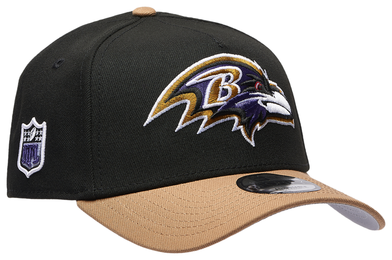 New Era Ravens 9FORTY A-Frame Cap Image 3 of 5. Tap to open photo gallery.
