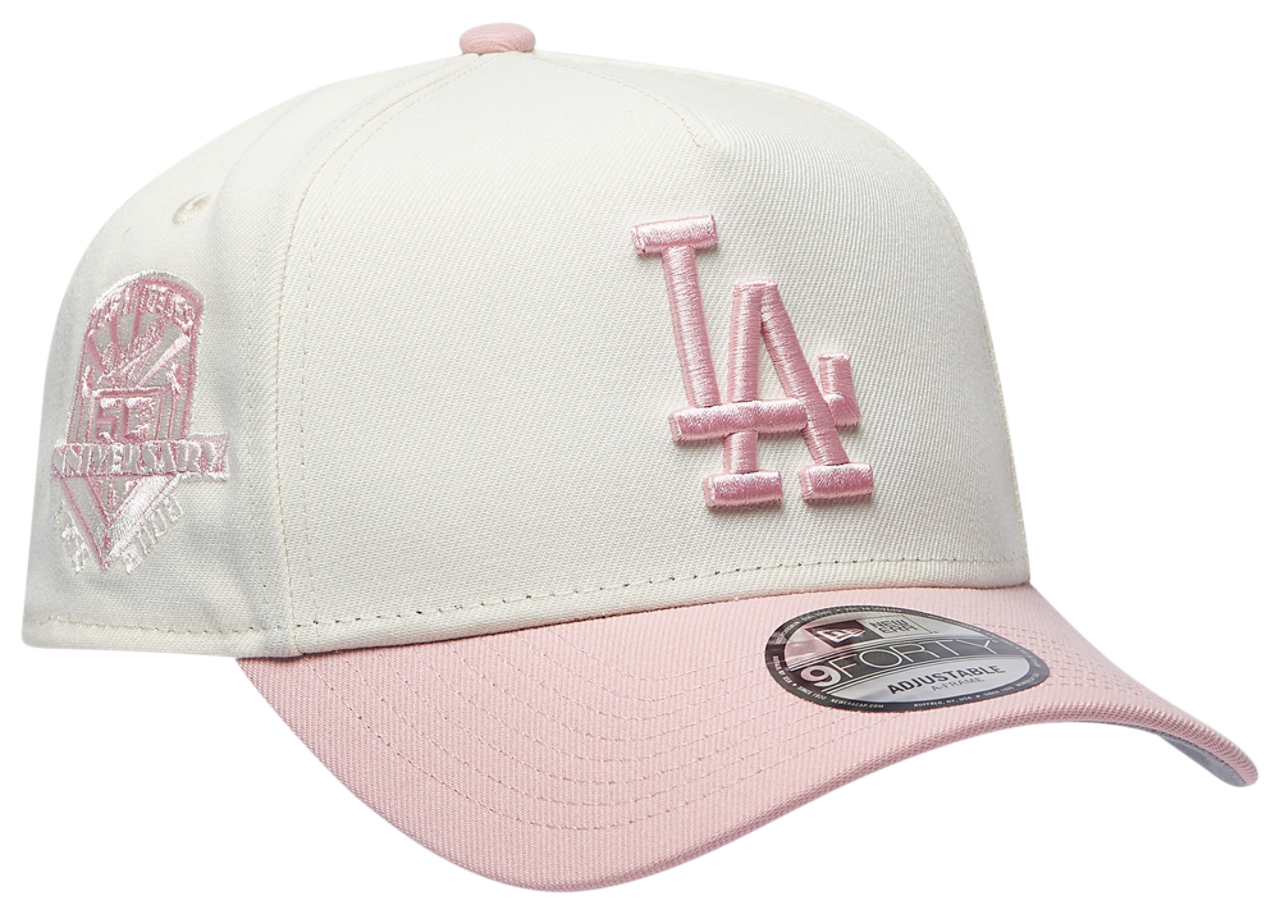 NEW ERA 9FORTY ピンク LAロゴキャップ New Era Dodgers 9FORTY A-Frame Cap - Adult | Champs Sports