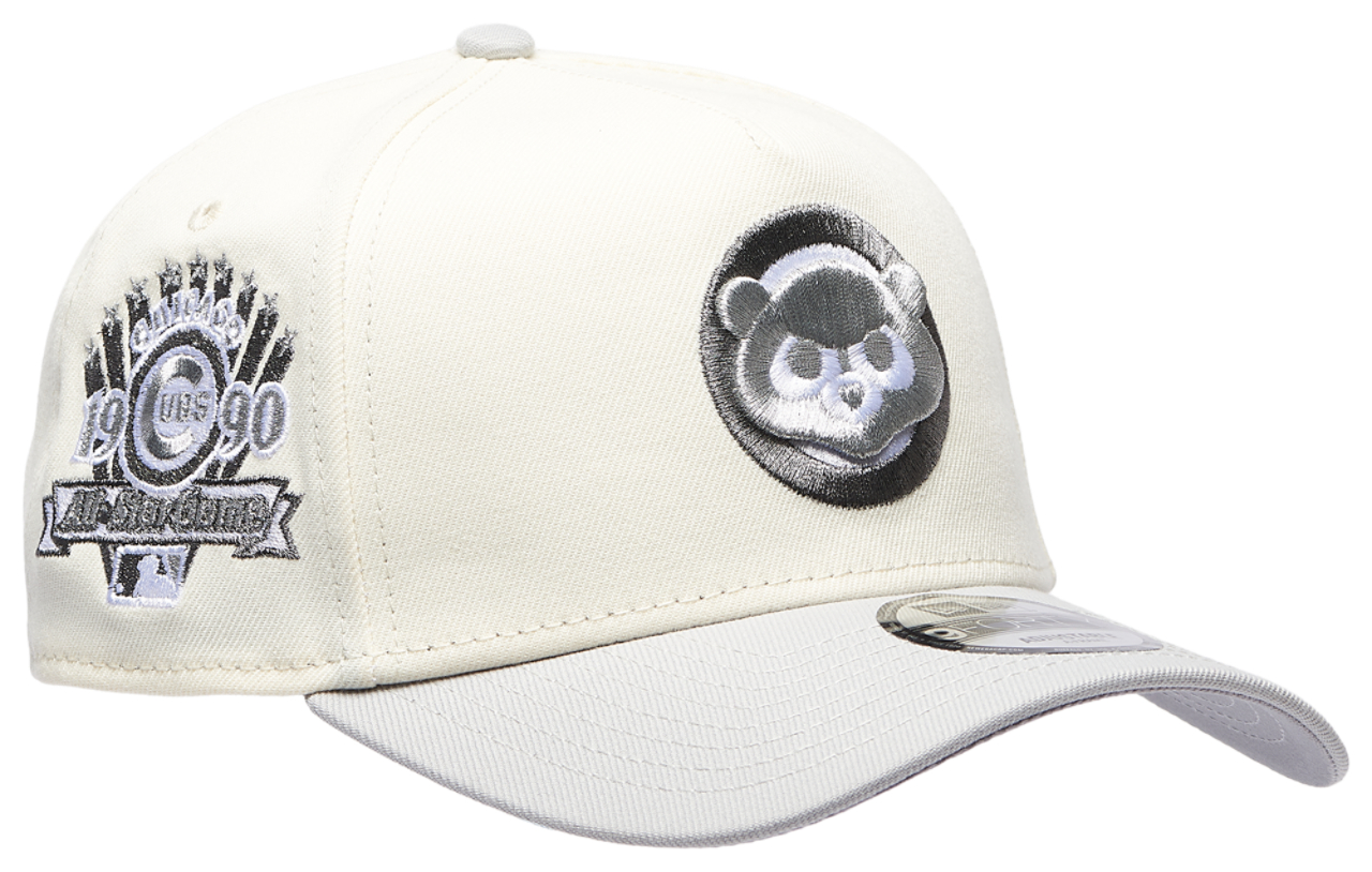 New Era Cubs 9FORTY A-Frame Metallic Cap Image 3 of 5. Tap to open photo gallery.
