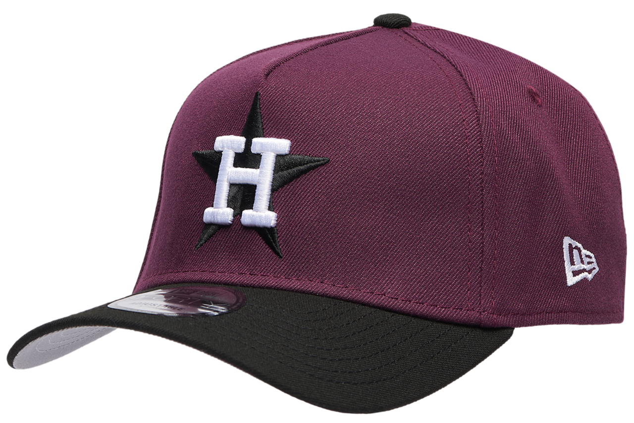 New Era Astros 9FORTY A-Frame Cap Image 1 of 5. Tap to open photo gallery.