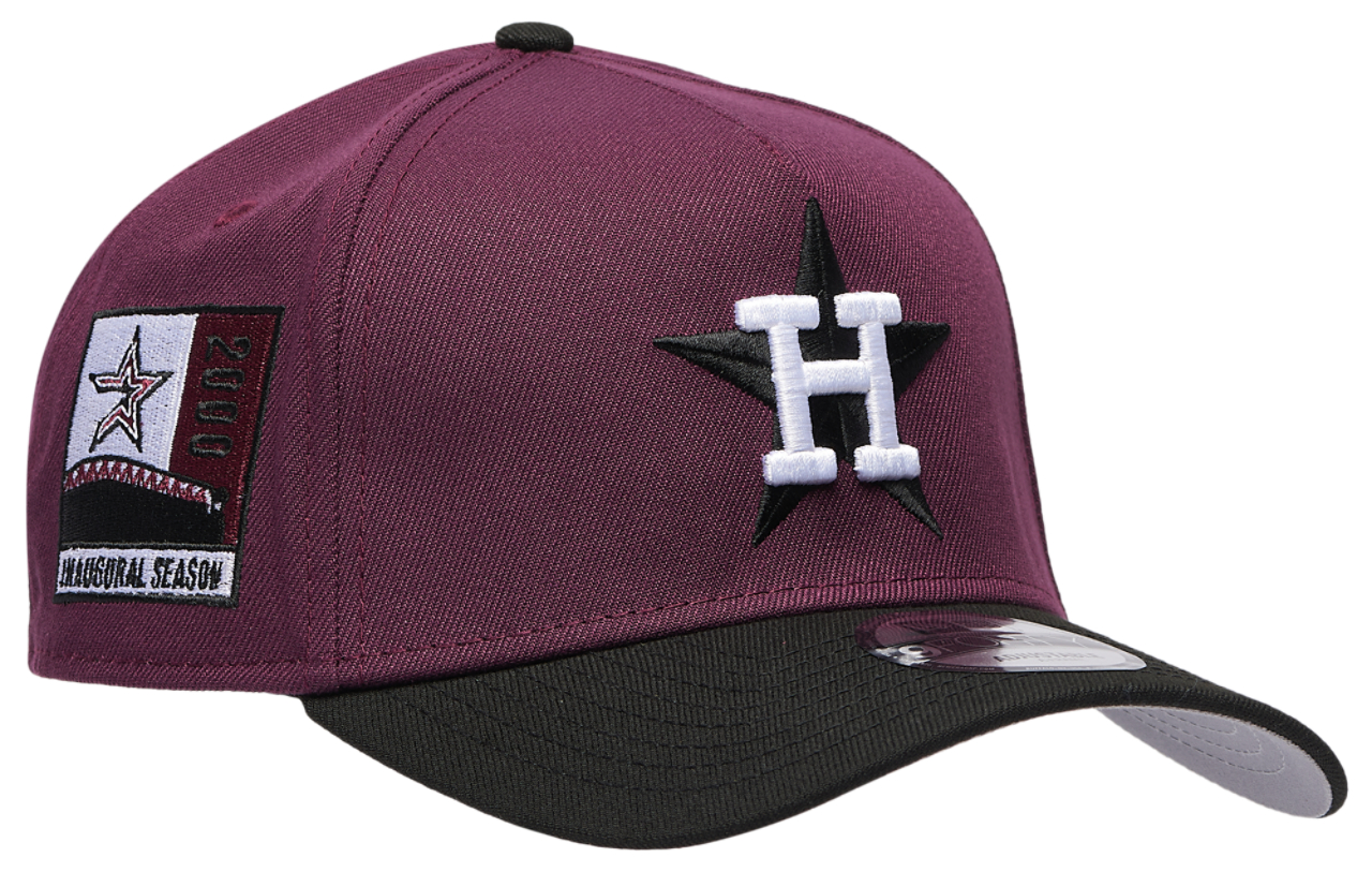 New Era Astros 9FORTY A-Frame Cap Image 3 of 5. Tap to open photo gallery.