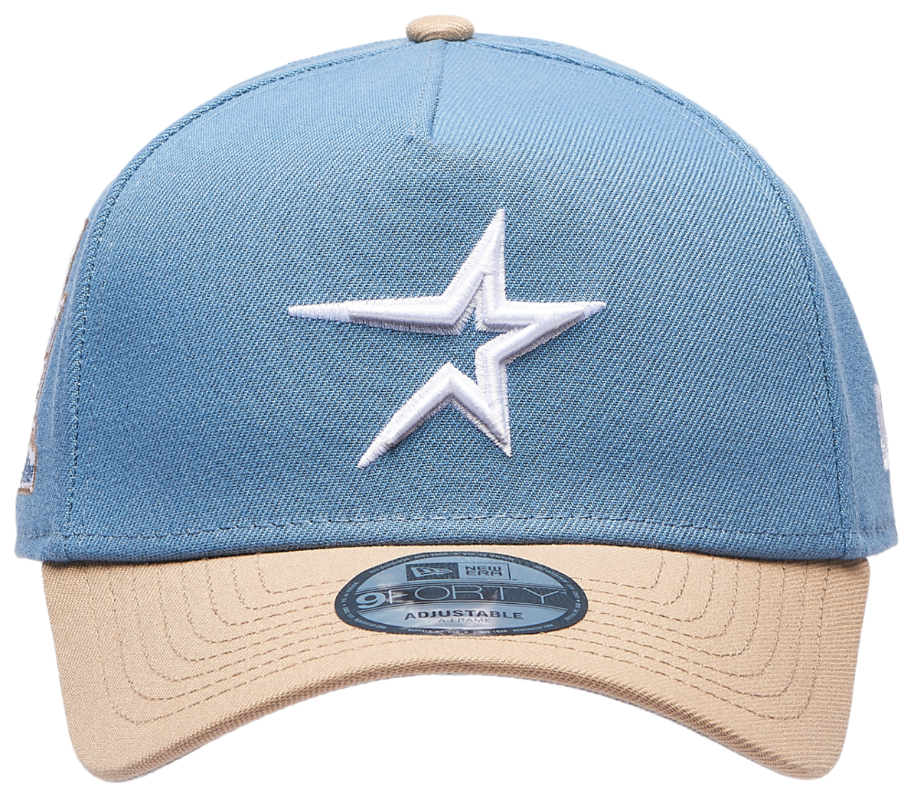 New Era Astros 9FORTY A-Frame Cap Image 2 of 5. Tap to open photo gallery.
