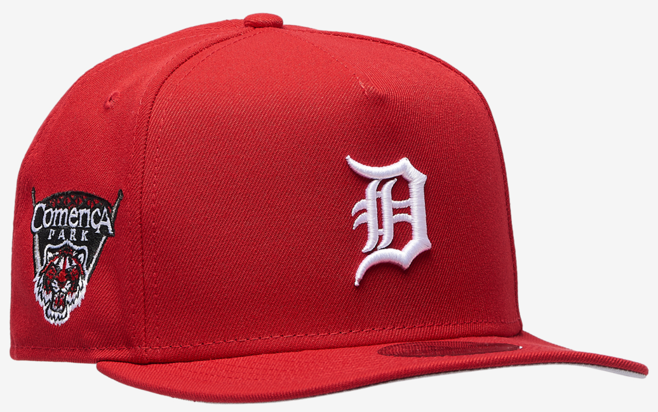 New Era Detroit Tigers Standard 9FIFTY A-Frame Curve Cap Image 3 of 5. Tap to open photo gallery.