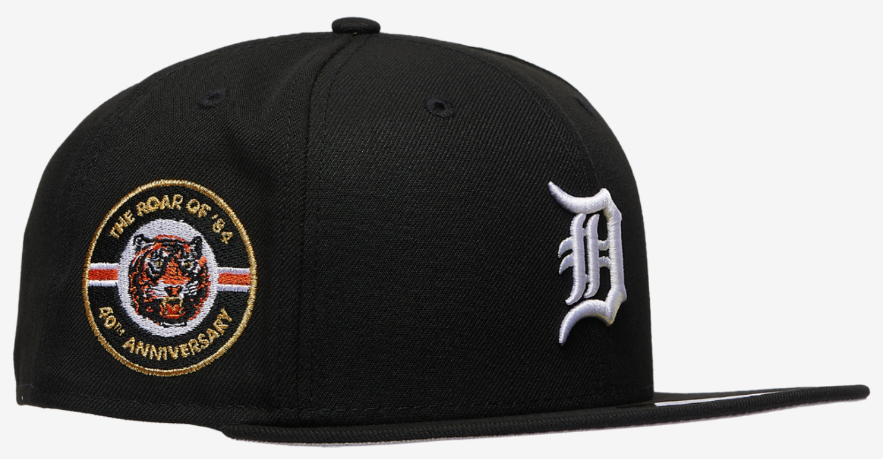 New Era Detroit Tigers 40th Anniversary 59FIFTY Cap Image 3 of 5. Tap to open photo gallery.