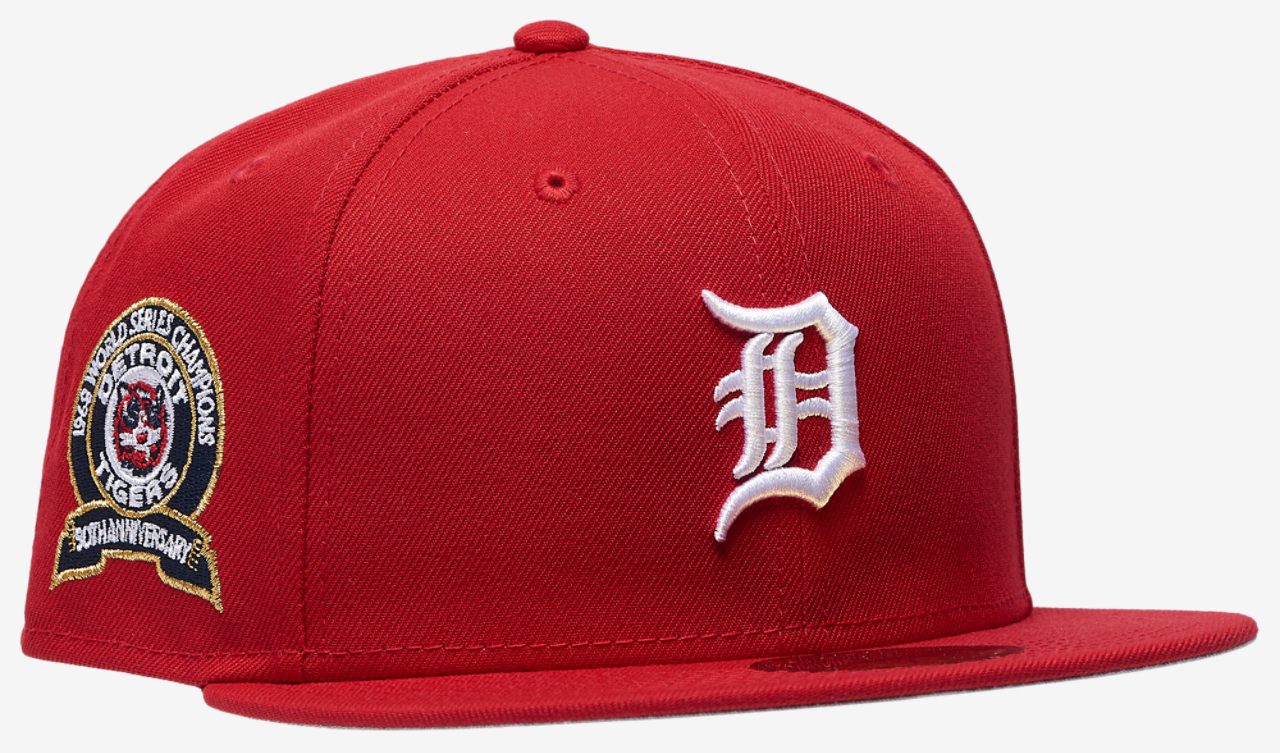 New Era Detroit Tigers 50th Anniversary 59FIFTY Cap Image 3 of 5. Tap to open photo gallery.