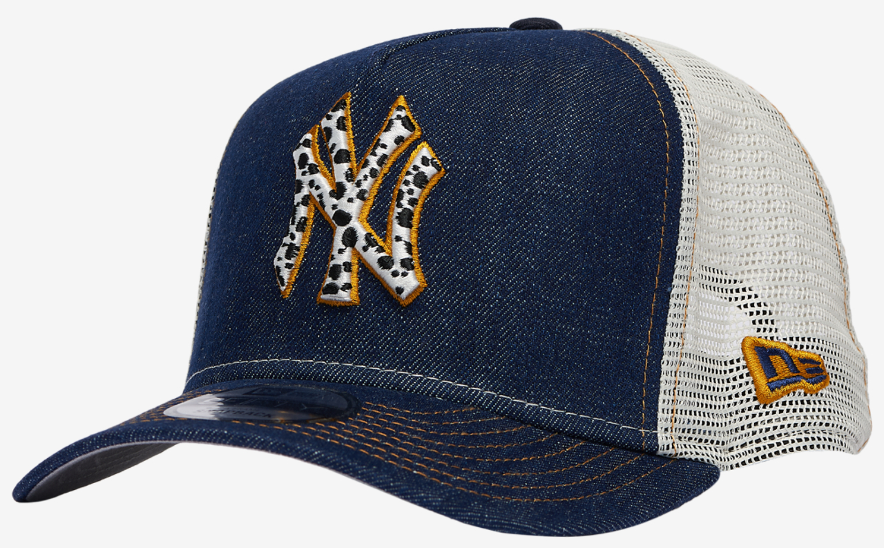 New Era Yankees 96 LTN 9FIFTY A-Frame Curve Cap Image 1 of 5. Tap to open photo gallery.