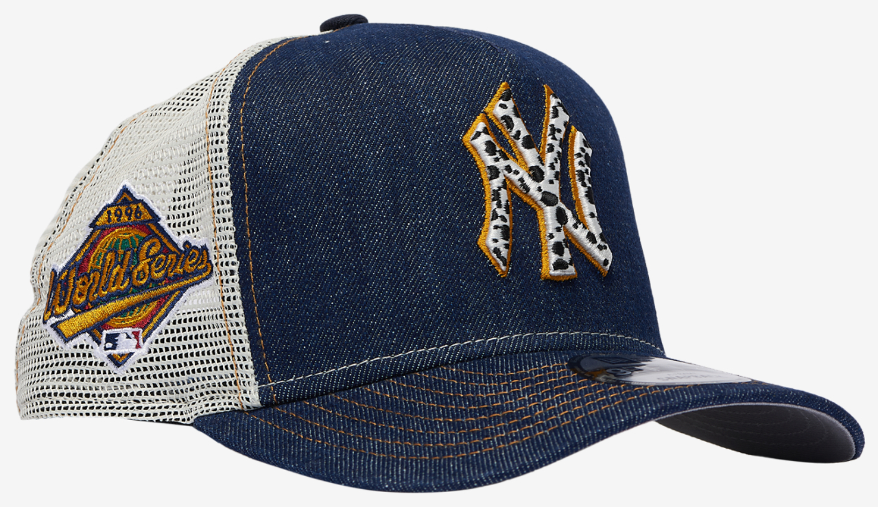 New Era Yankees 96 LTN 9FIFTY A-Frame Curve Cap Image 3 of 5. Tap to open photo gallery.