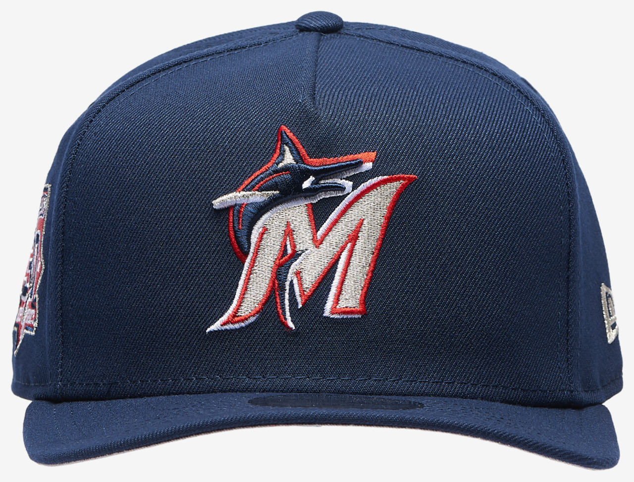 New Era Marlins 950AF Curve 30th Anniversary Cap Image 2 of 5. Tap to open photo gallery.