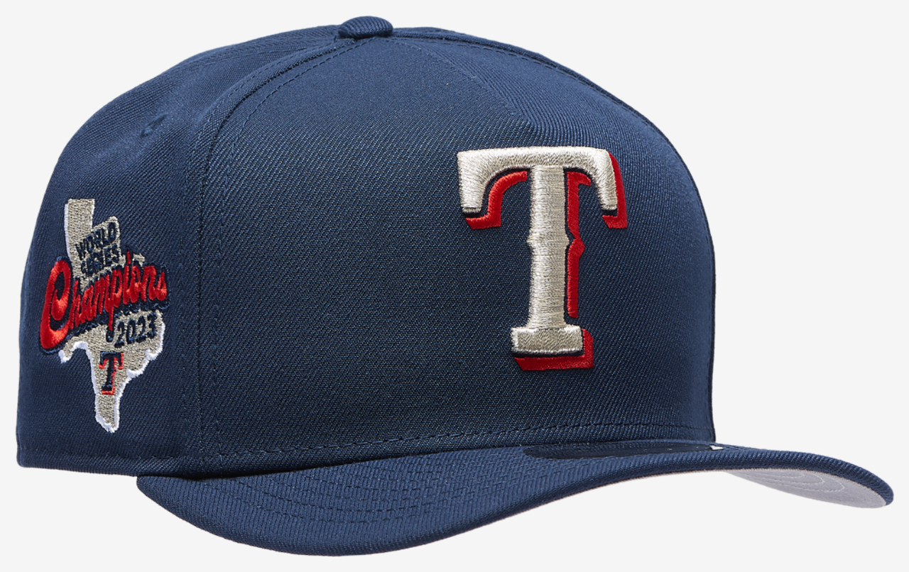 New Era Rangers 950AF Curve World Series Champion Cap Image 3 of 5. Tap to open photo gallery.