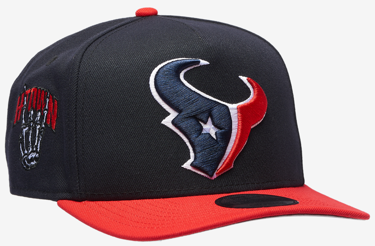 New Era Texans 950AF FDR Curve Cap Image 3 of 5. Tap to open photo gallery.