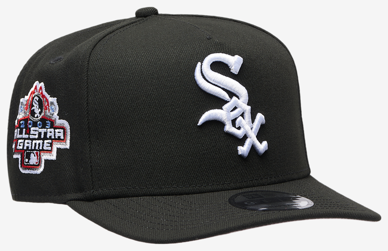 New Era White Sox 950AF '03 All Star Game Curve Cap Image 3 of 5. Tap to open photo gallery.
