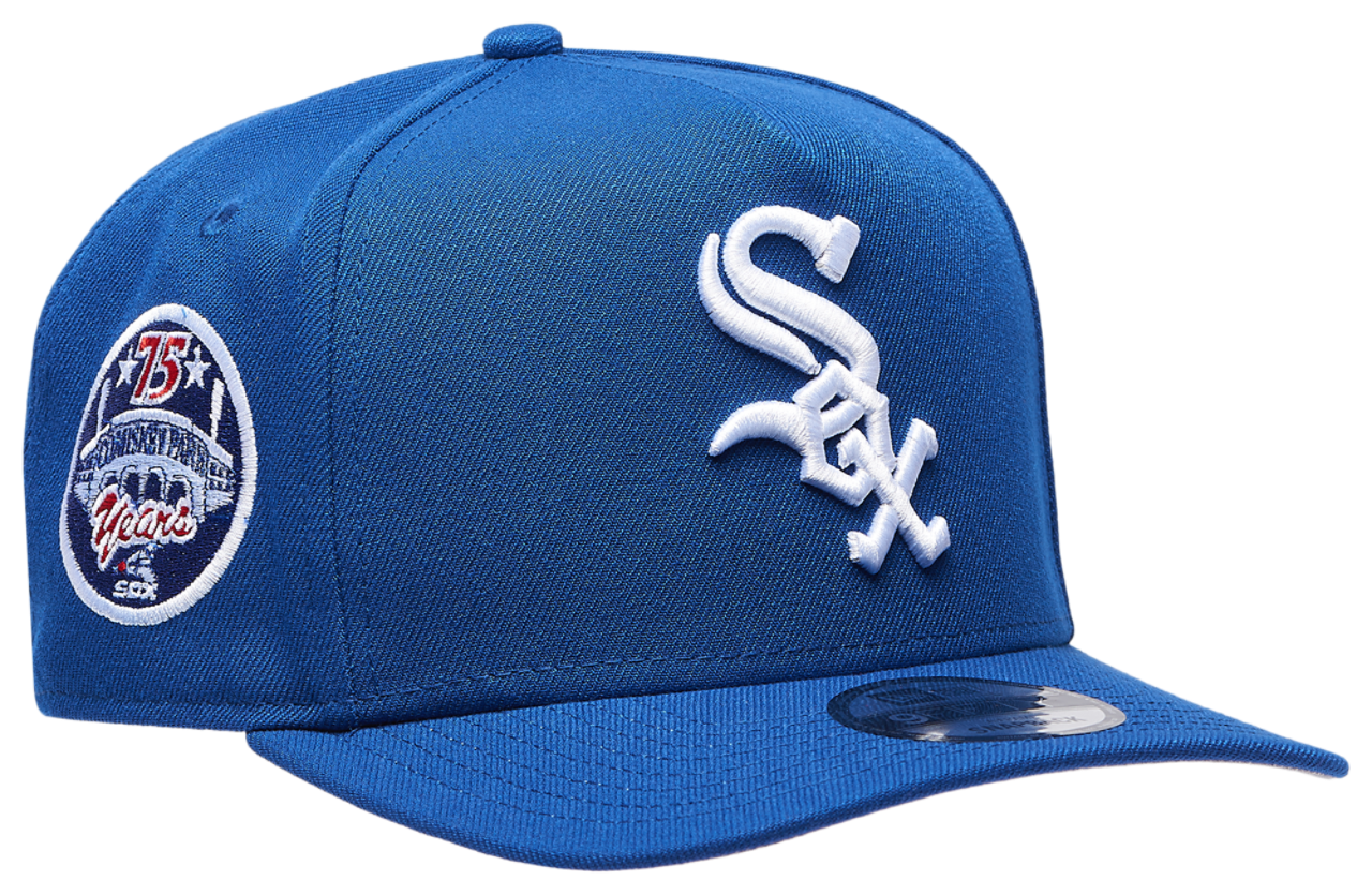 New Era White Sox 950AF 75th Anniversary Curve Cap Image 3 of 5. Tap to open photo gallery.