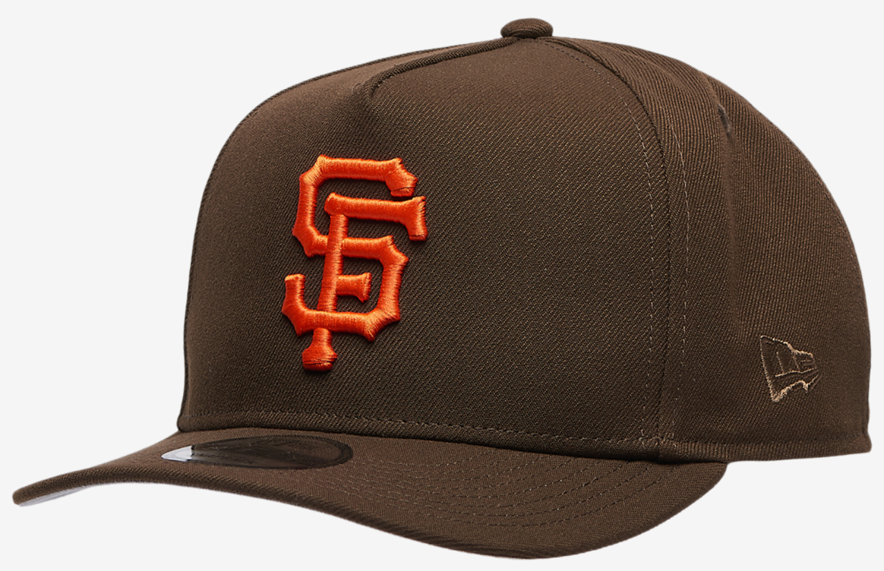 New Era Giants 950AF 50th Anniversary Curve Cap Image 1 of 5. Tap to open photo gallery.
