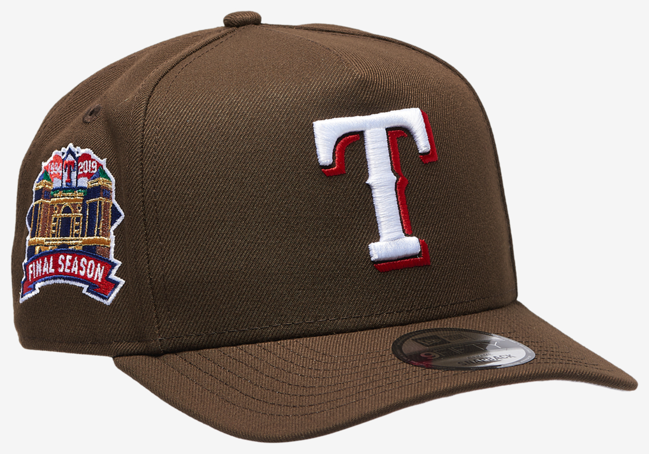 New Era Rangers 950AF FS Curve Cap Image 3 of 5. Tap to open photo gallery.