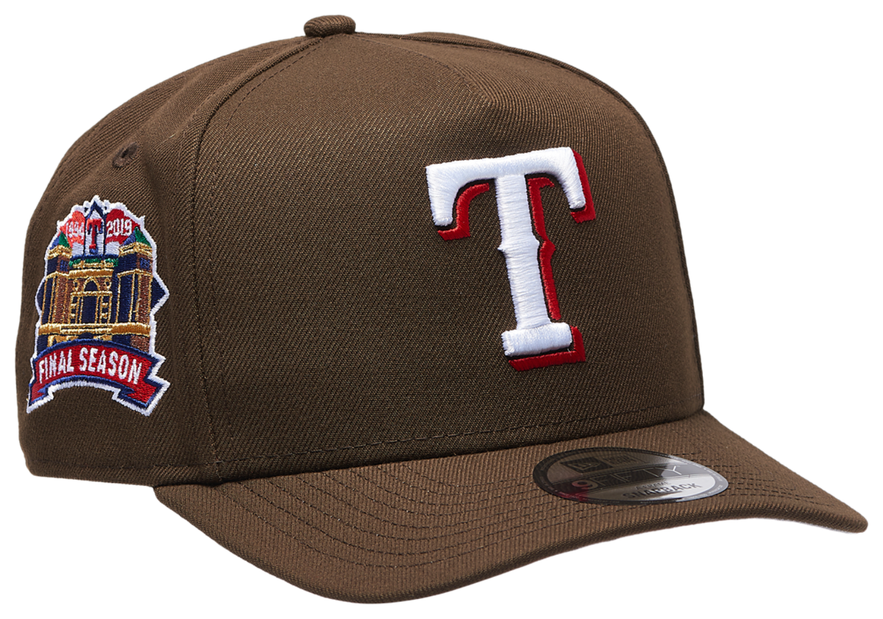 New Era Rangers 950AF FS Curve Cap Image 3 of 5. Tap to open photo gallery.