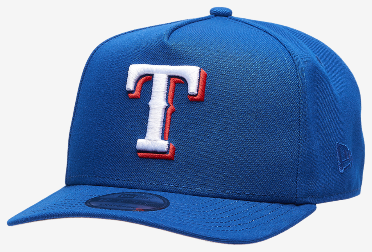 New Era Rangers 950AF LTR Curve Cap Image 1 of 5. Tap to open photo gallery.