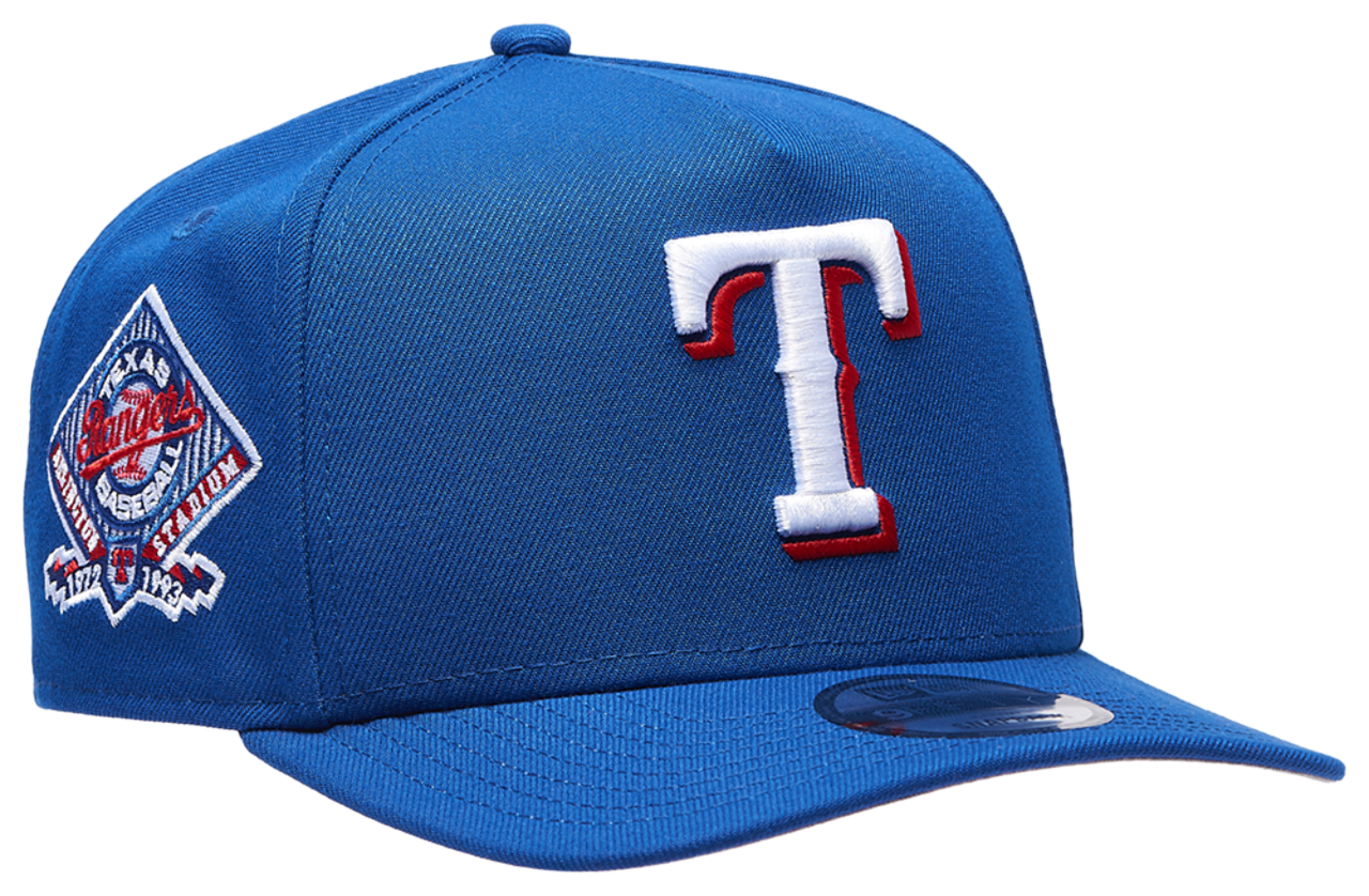 New Era Rangers 950AF LTR Curve Cap Image 3 of 5. Tap to open photo gallery.