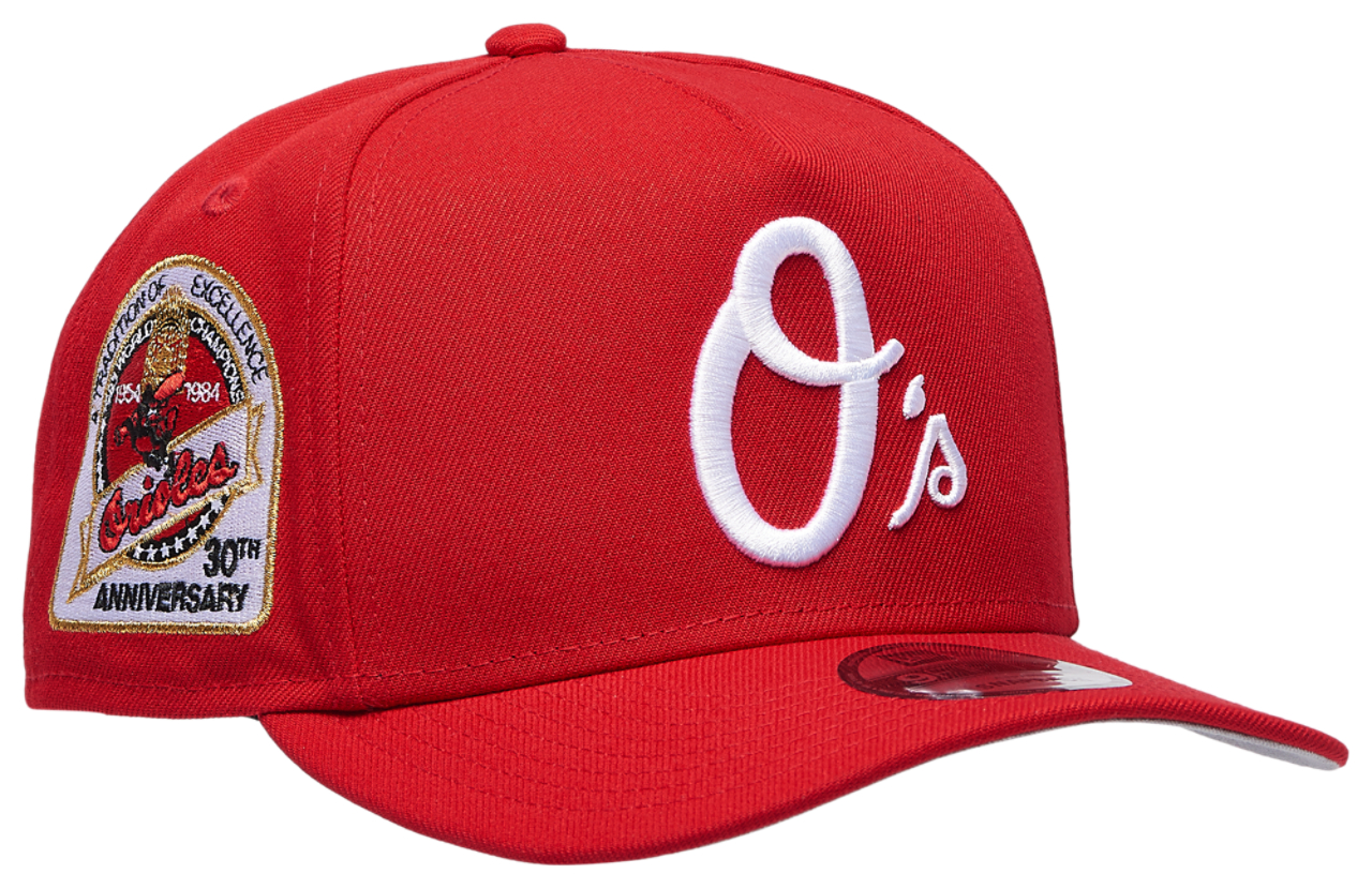 New Era Orioles 950AF 30th Anniversary Curve Cap - Men's | Foot Locker