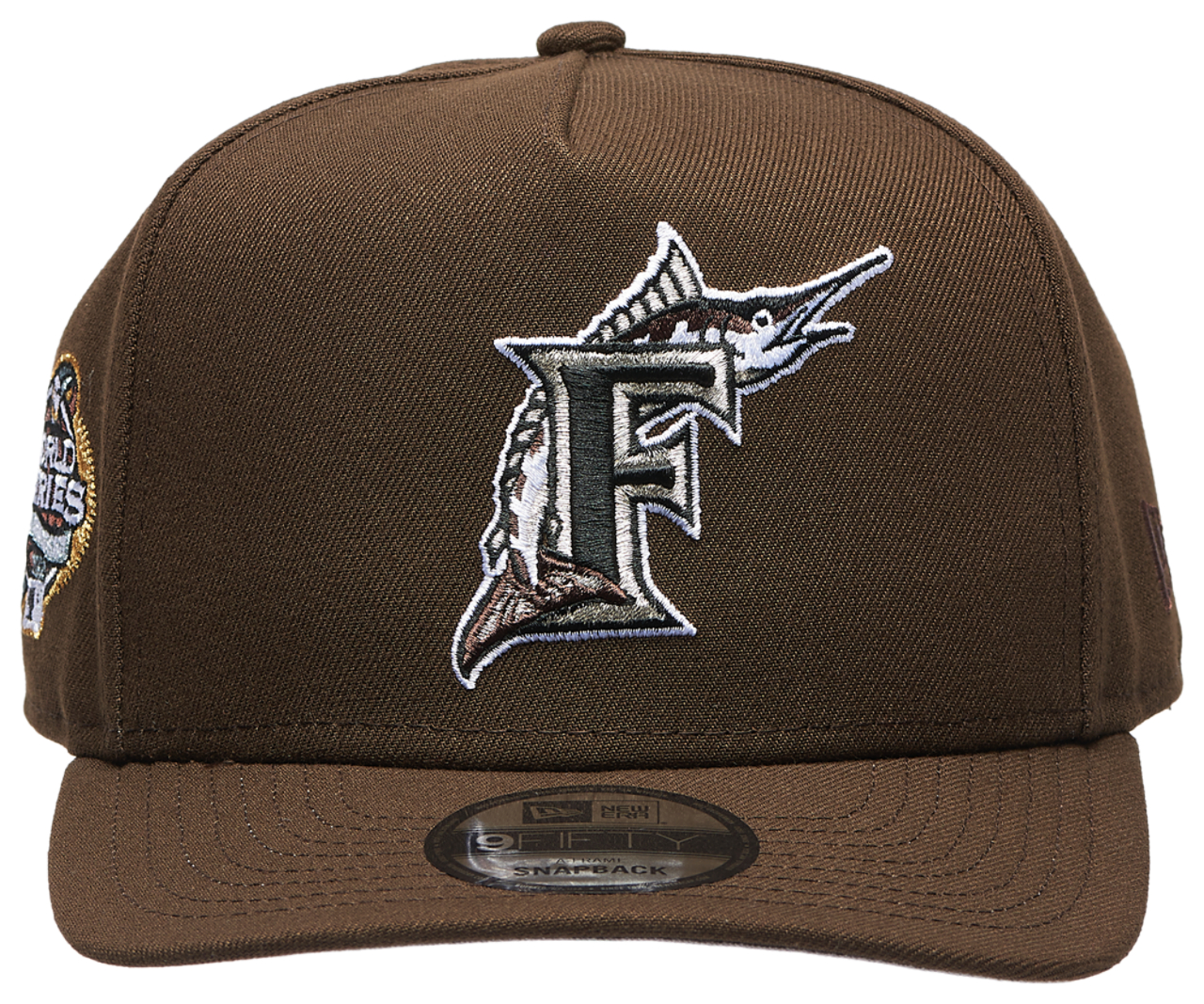 New Era Marlins 950AF '03 World Series Curve Cap - Men's | Foot Locker