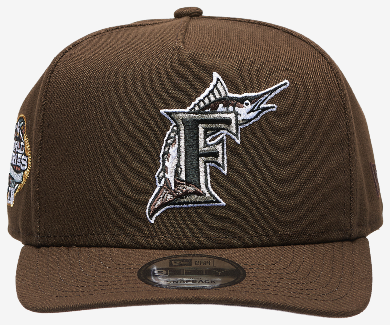 New Era Marlins 950AF '03 World Series Curve Cap Image 2 of 5. Tap to open photo gallery.