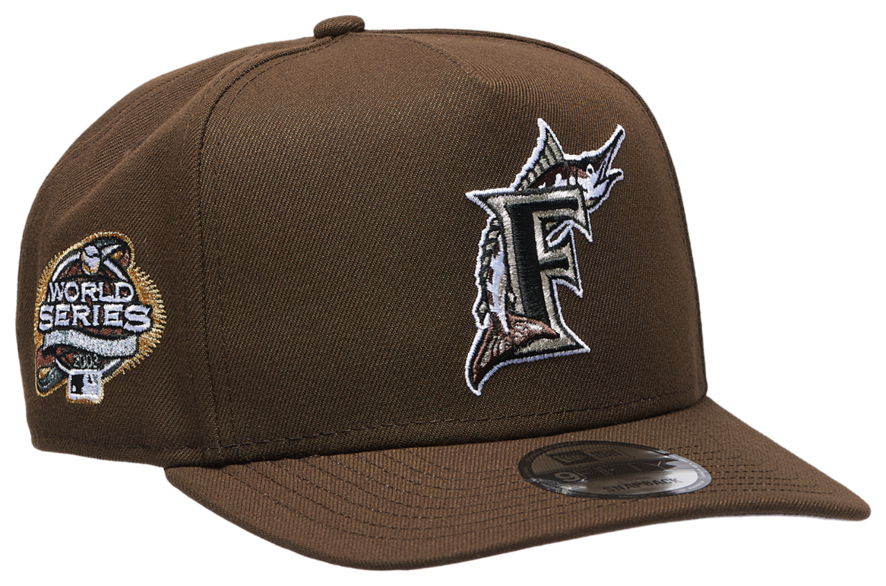 New Era Marlins 950AF '03 World Series Curve Cap Image 3 of 5. Tap to open photo gallery.