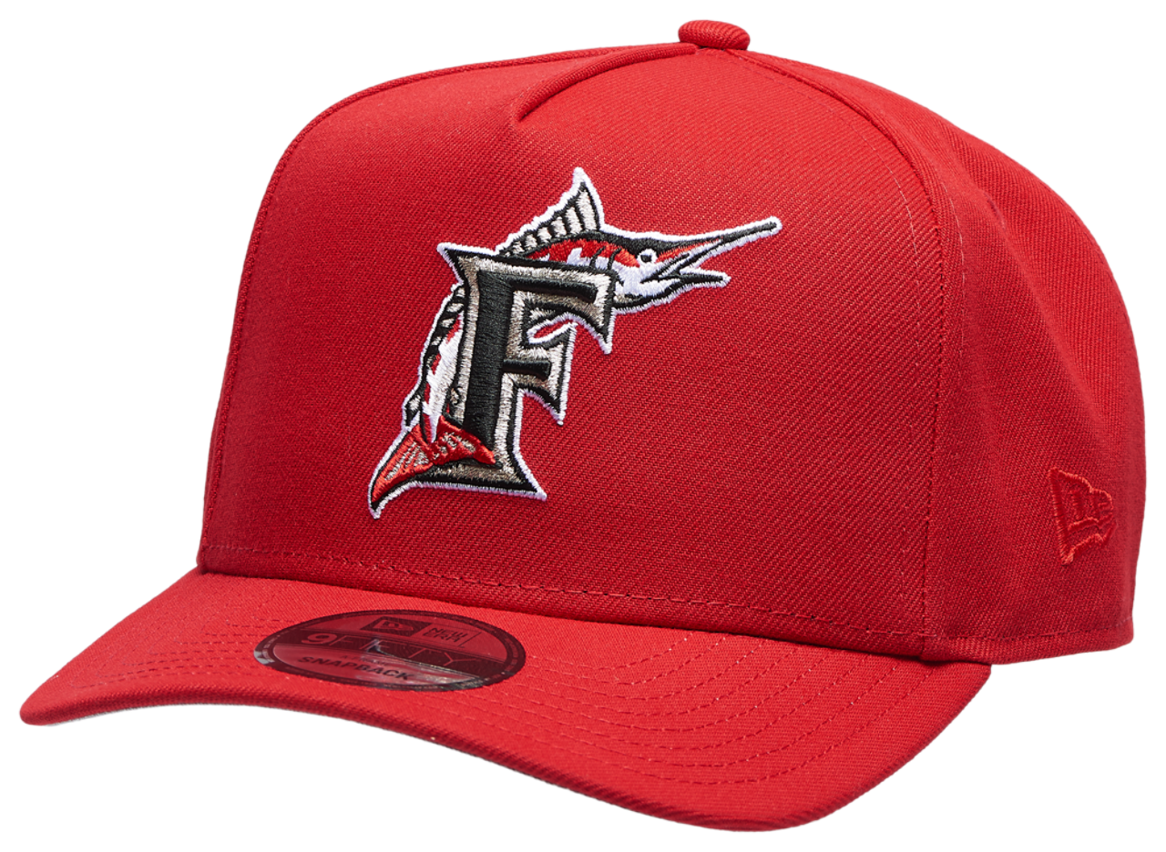 New Era Marlins 950AF 25th Anniversary WS Curve Cap Image 1 of 5. Tap to open photo gallery.