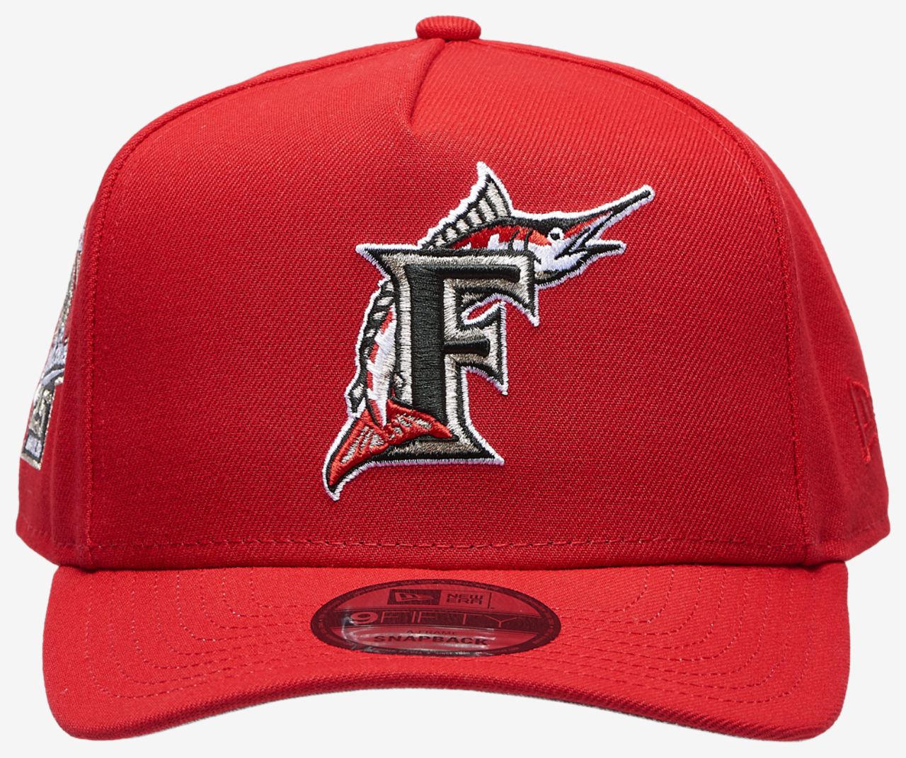 New Era Marlins 950AF 25th Anniversary WS Curve Cap Image 2 of 5. Tap to open photo gallery.