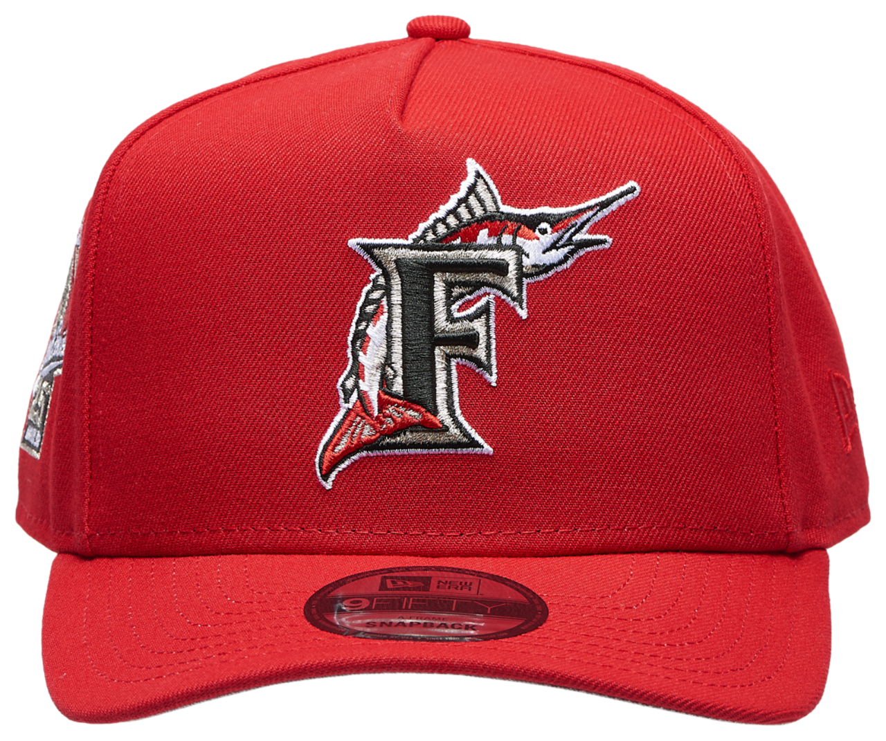 New Era Marlins 950AF 25th Anniversary WS Curve Cap Image 2 of 5. Tap to open photo gallery.