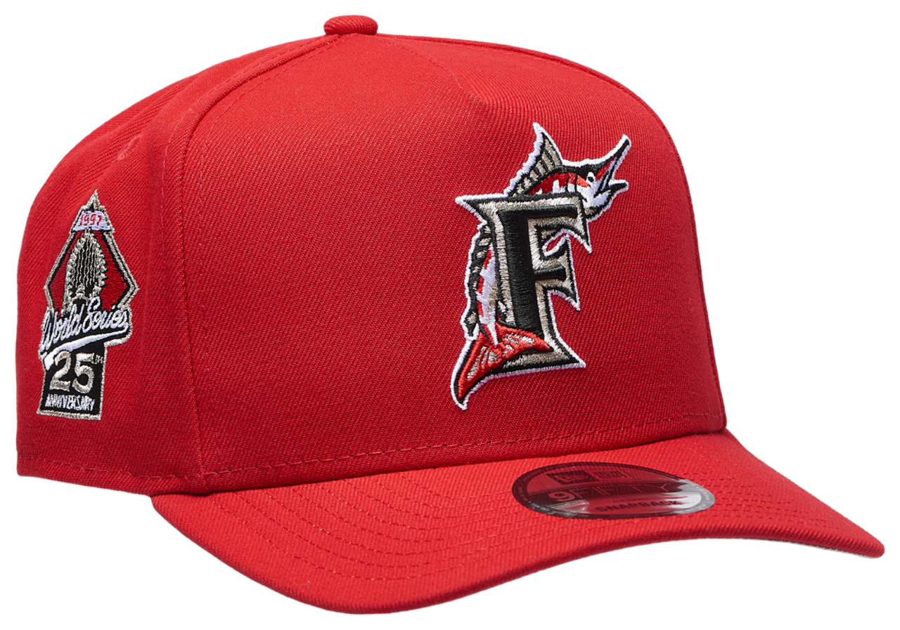 New Era Marlins 950AF 25th Anniversary WS Curve Cap Image 3 of 5. Tap to open photo gallery.